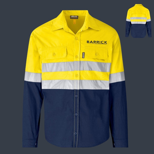 Access Vented Two-Tone Reflective Work Shirt