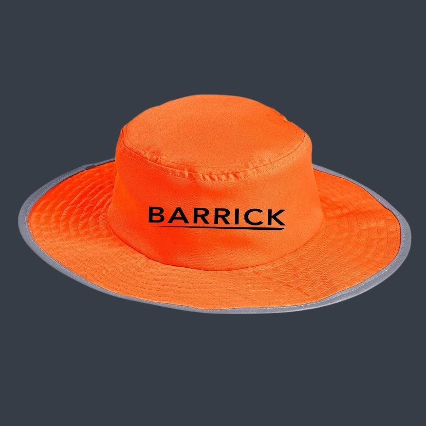 Kofia ya Kuakisi ya Hi-Viz kando ya barabara