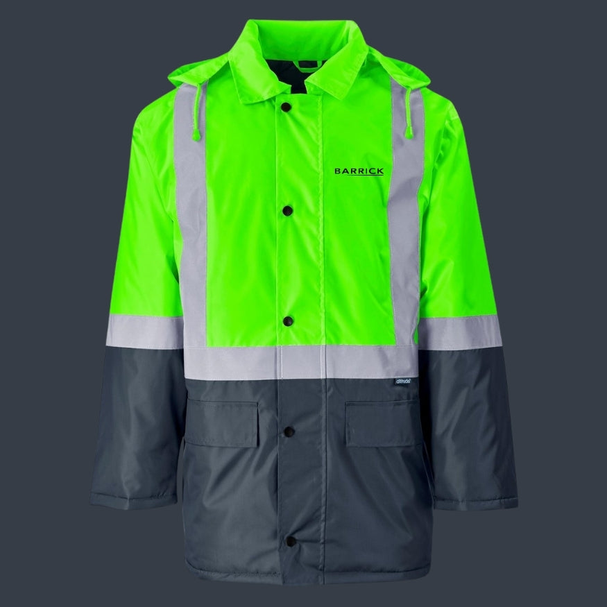 Jacket ya Kuakisi ya Hi-Viz yenye Tani Mbili