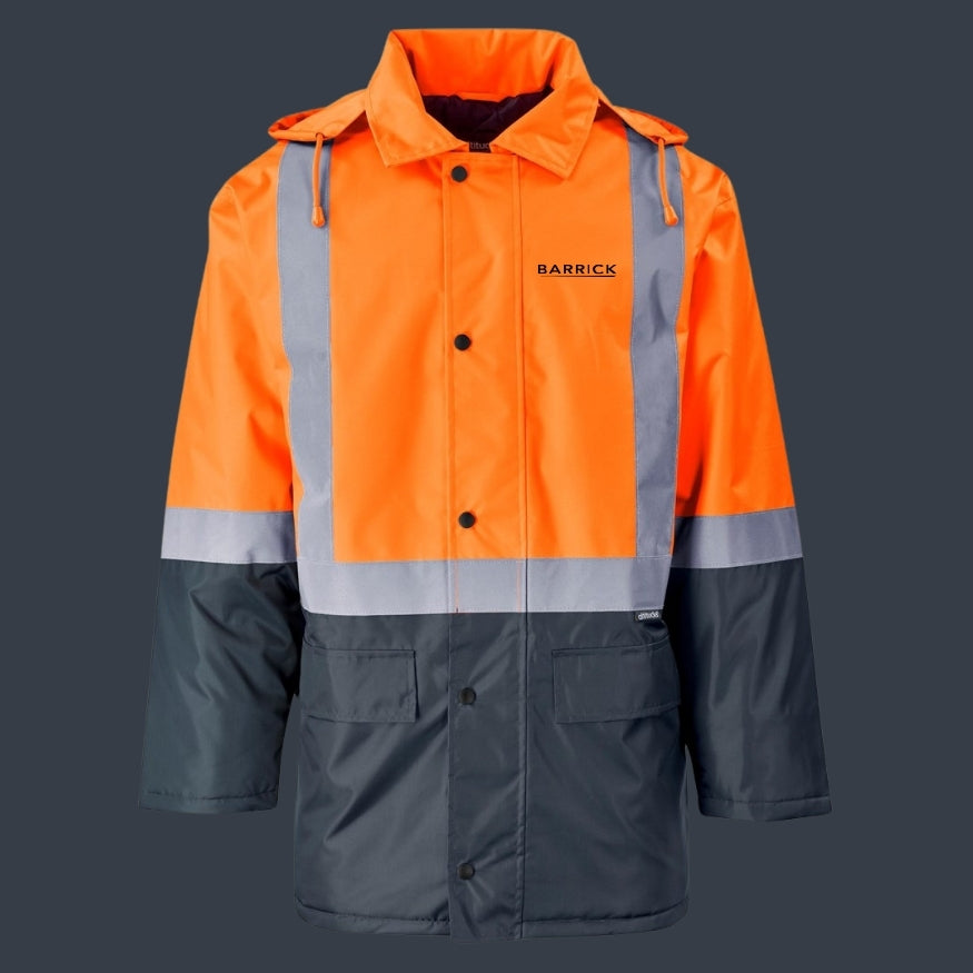 Jacket ya Kuakisi ya Hi-Viz yenye Tani Mbili