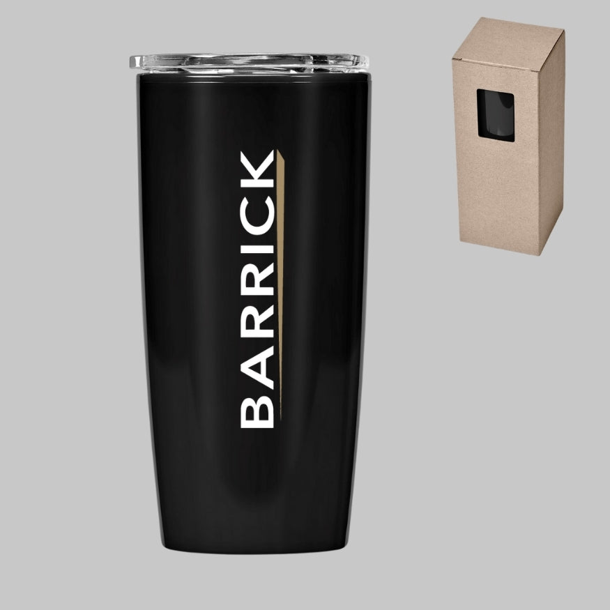 Daytona Plastic 2-in-1 Double-Wall Tumbler & Straw - 600ml