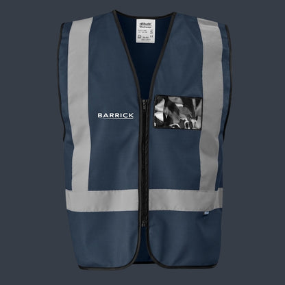 Hi-Viz Reflective Full Zip Vest