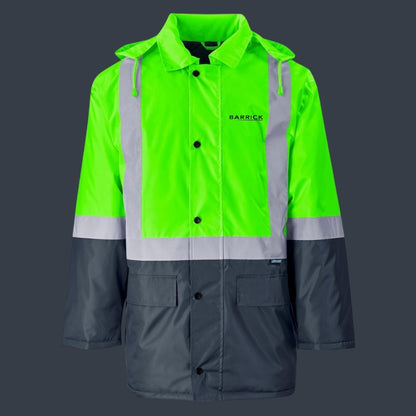Jacket ya Kuakisi ya Hi-Viz yenye Tani Mbili