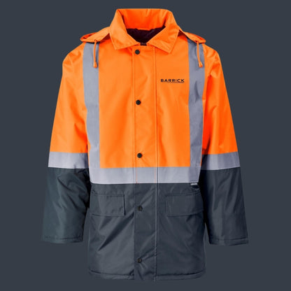 Jacket ya Kuakisi ya Hi-Viz yenye Tani Mbili